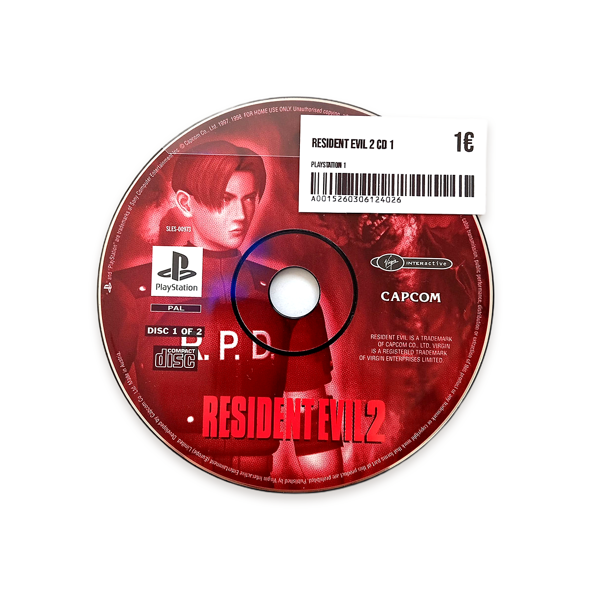 Resident Evil 2 CD 1