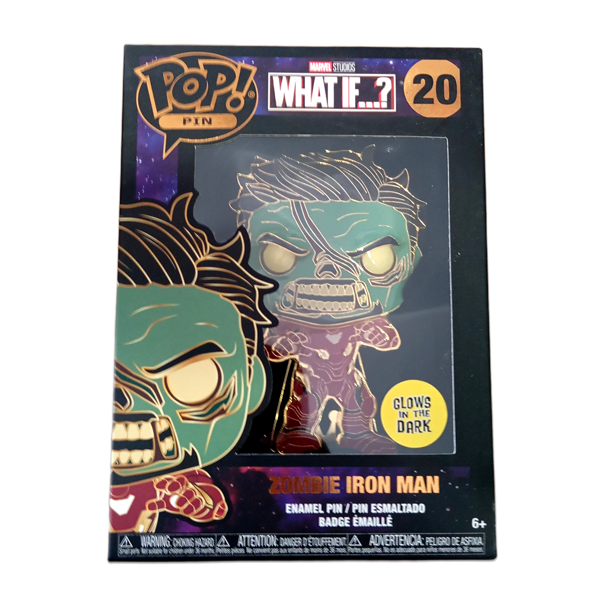Zombie Iron Man - Enamel