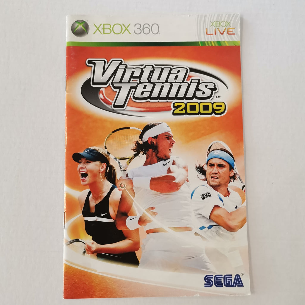 Virtua Tennis 2009 Manual