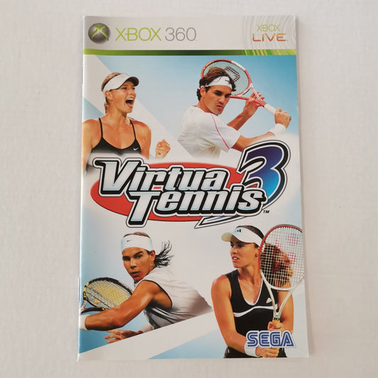 Virtua Tennis 3 Manual