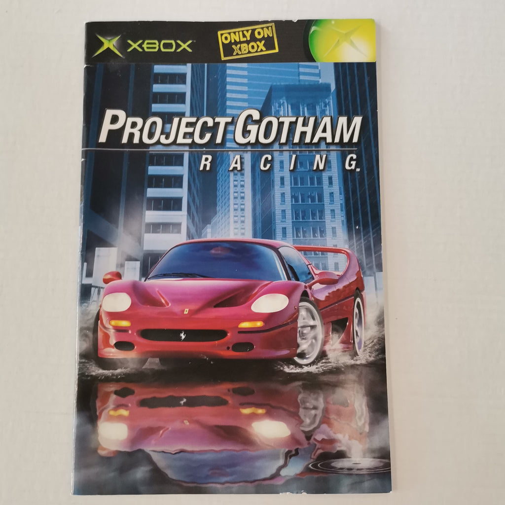 Project Gotham Racing Manual